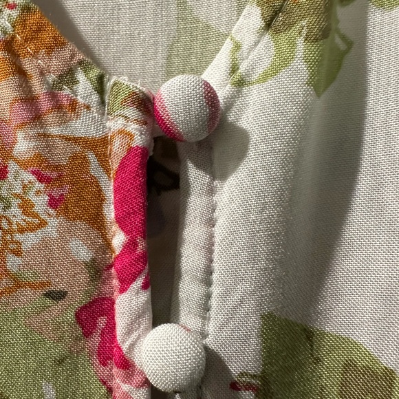 Laurie Felt Pink and Green Floral Dress - Picture 5 of 6